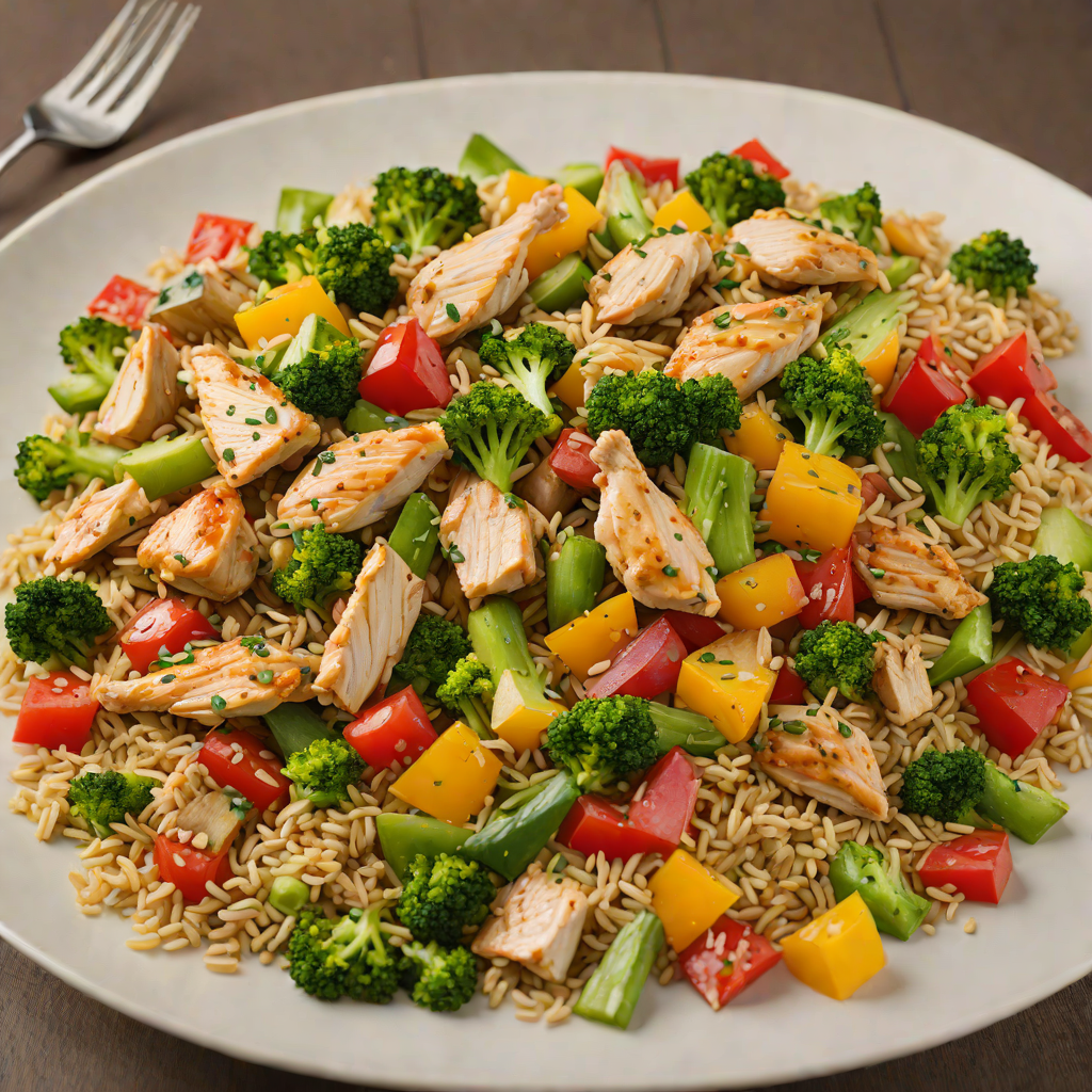 Magic Valley Chicken and Vegetable Stir-Fry with Idaho Barley