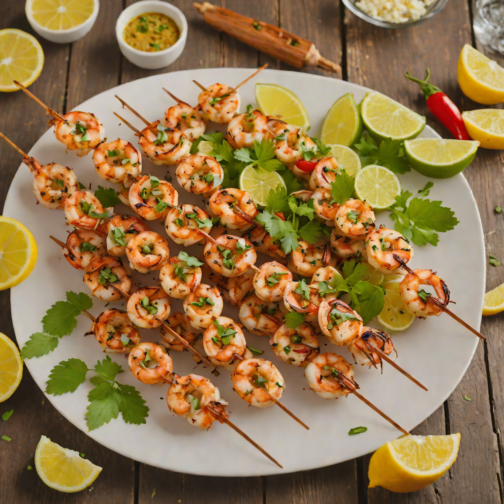 Wood-Fired Cajun-Spiced Grilled Shrimp Skewers