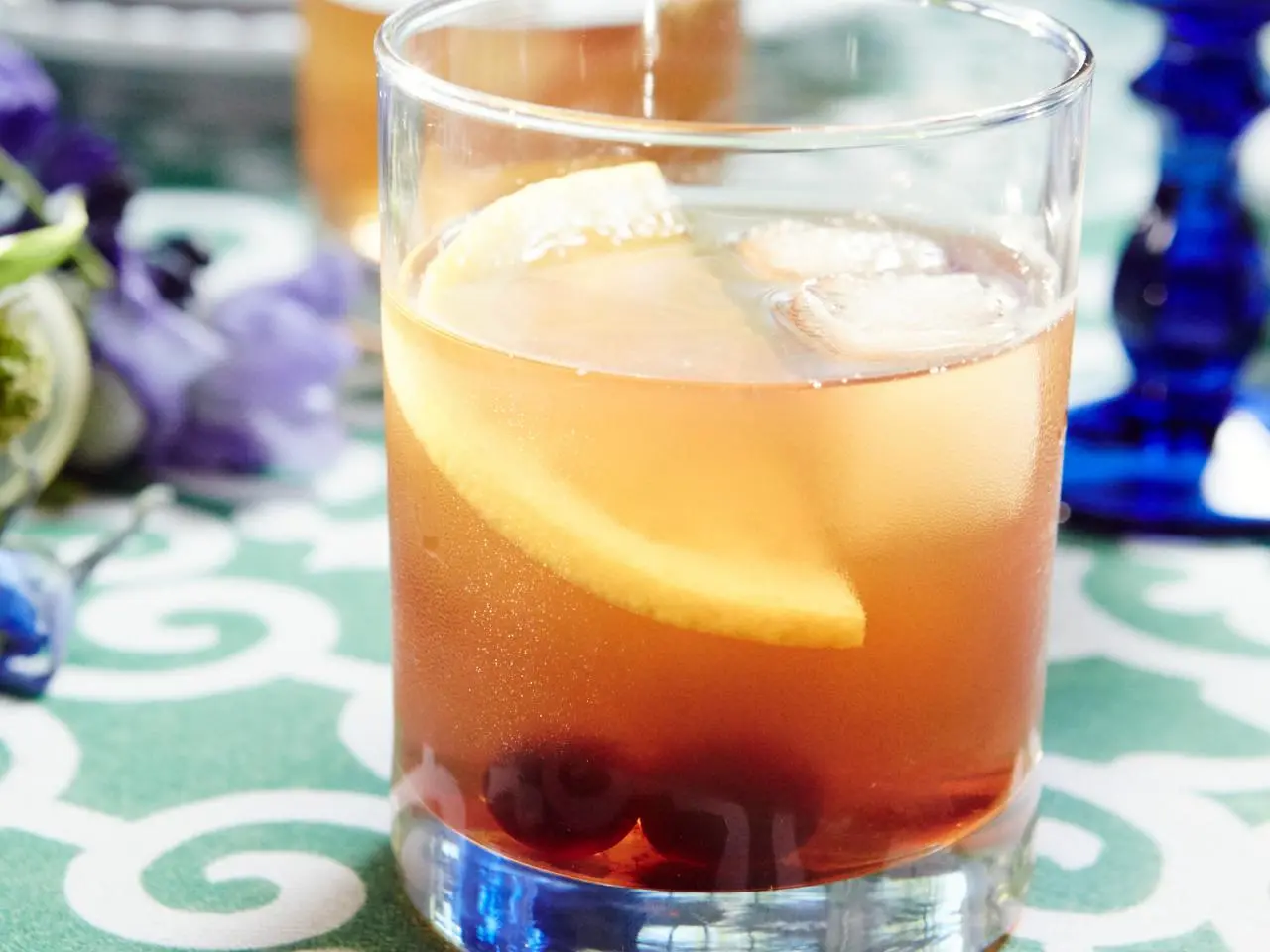 Open Market Old Fashioned with Spiced Cherry