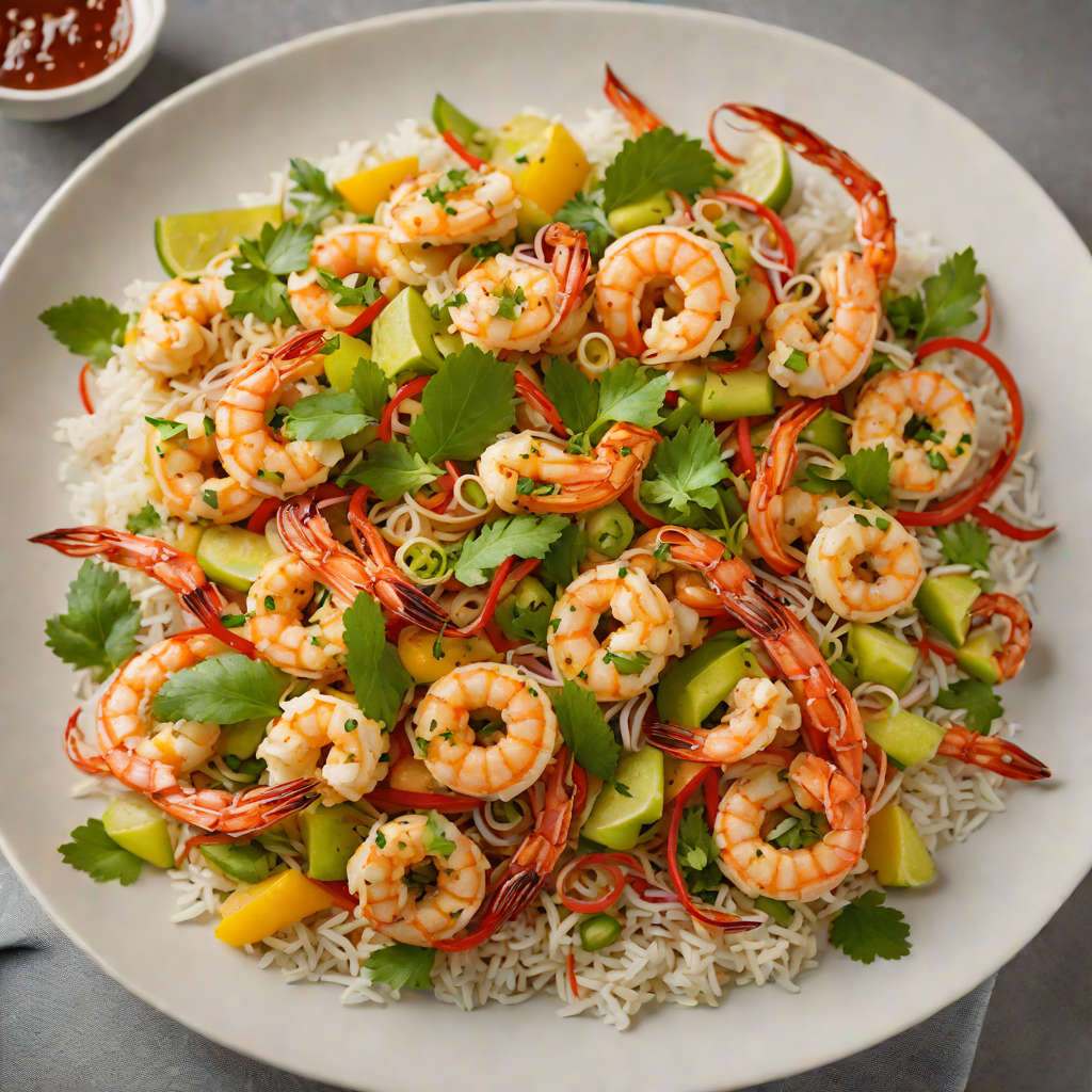 Tiki-Inspired Coconut and Ginger Shrimp Stir Fry