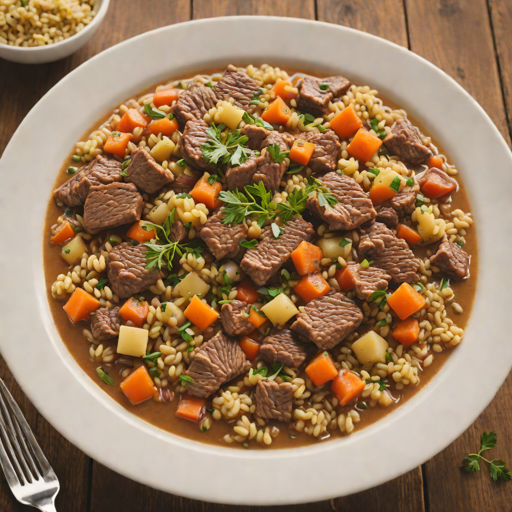 South-Central Idaho Beef and Barley Stew