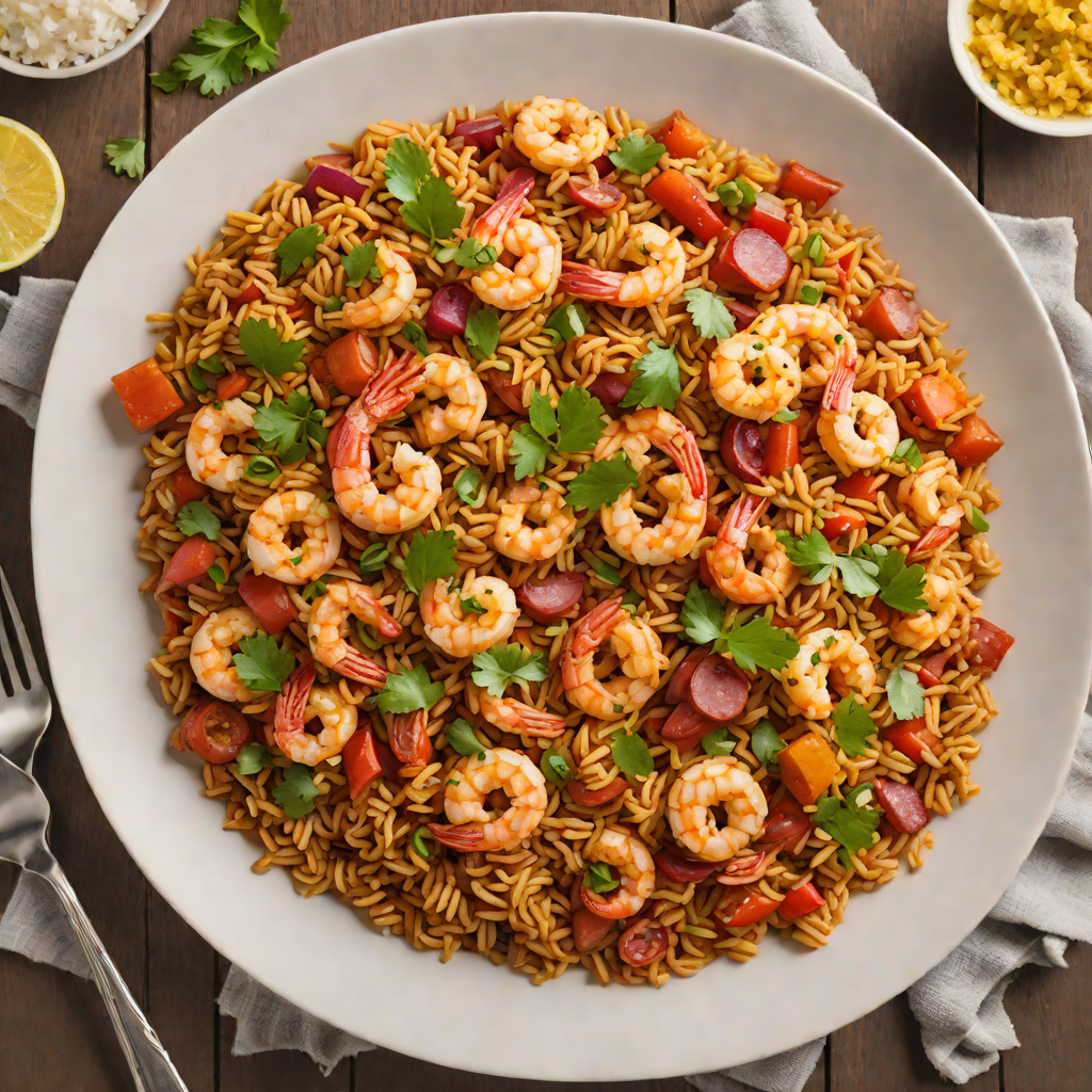 Cajun-Style Jambalaya with Andouille and Shrimp