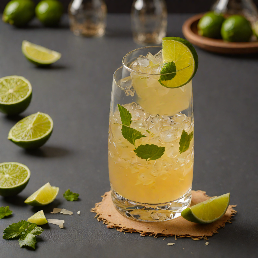Honey-Lime Mezcal Smash