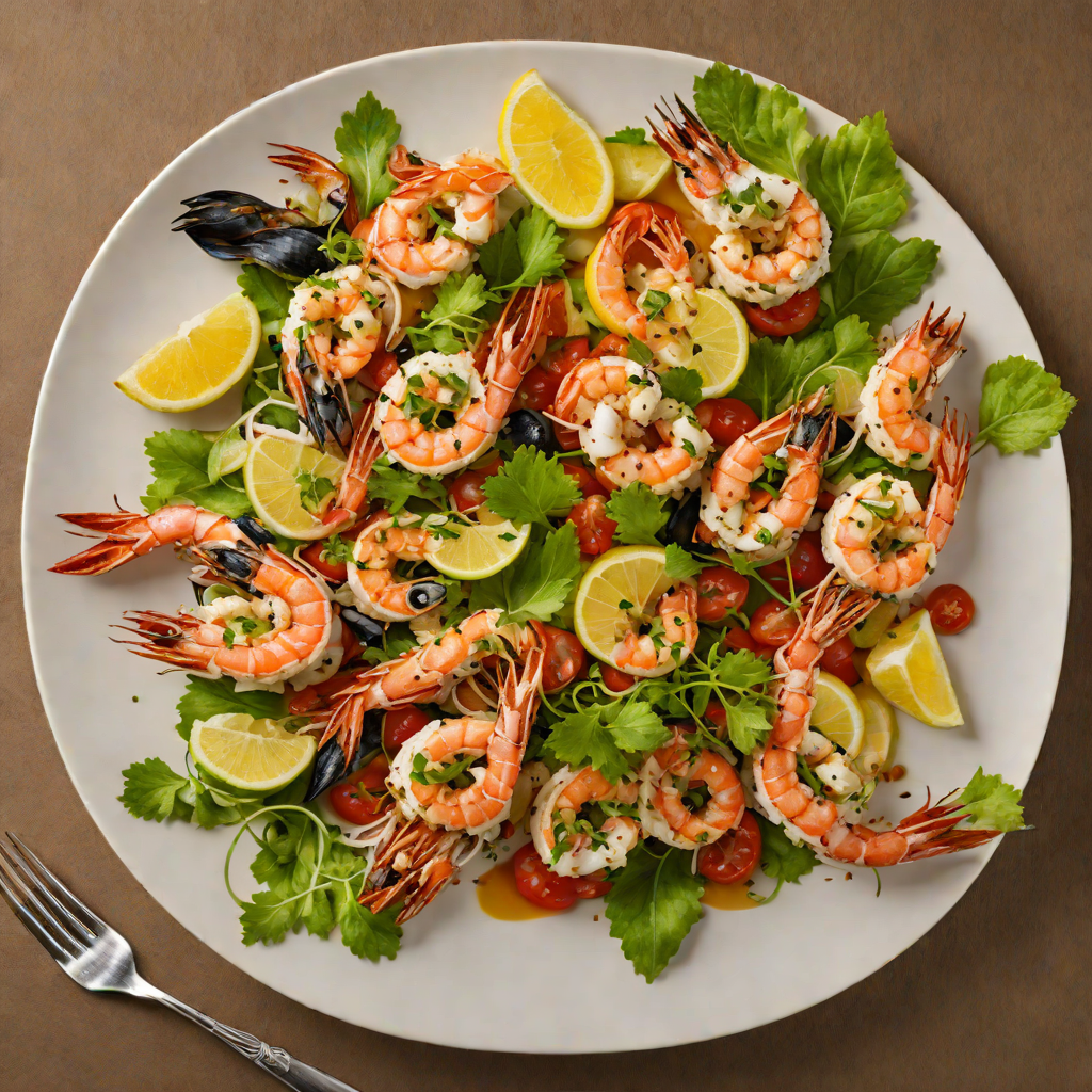 Wood-Fired Asian-Spiced Seafood Grill