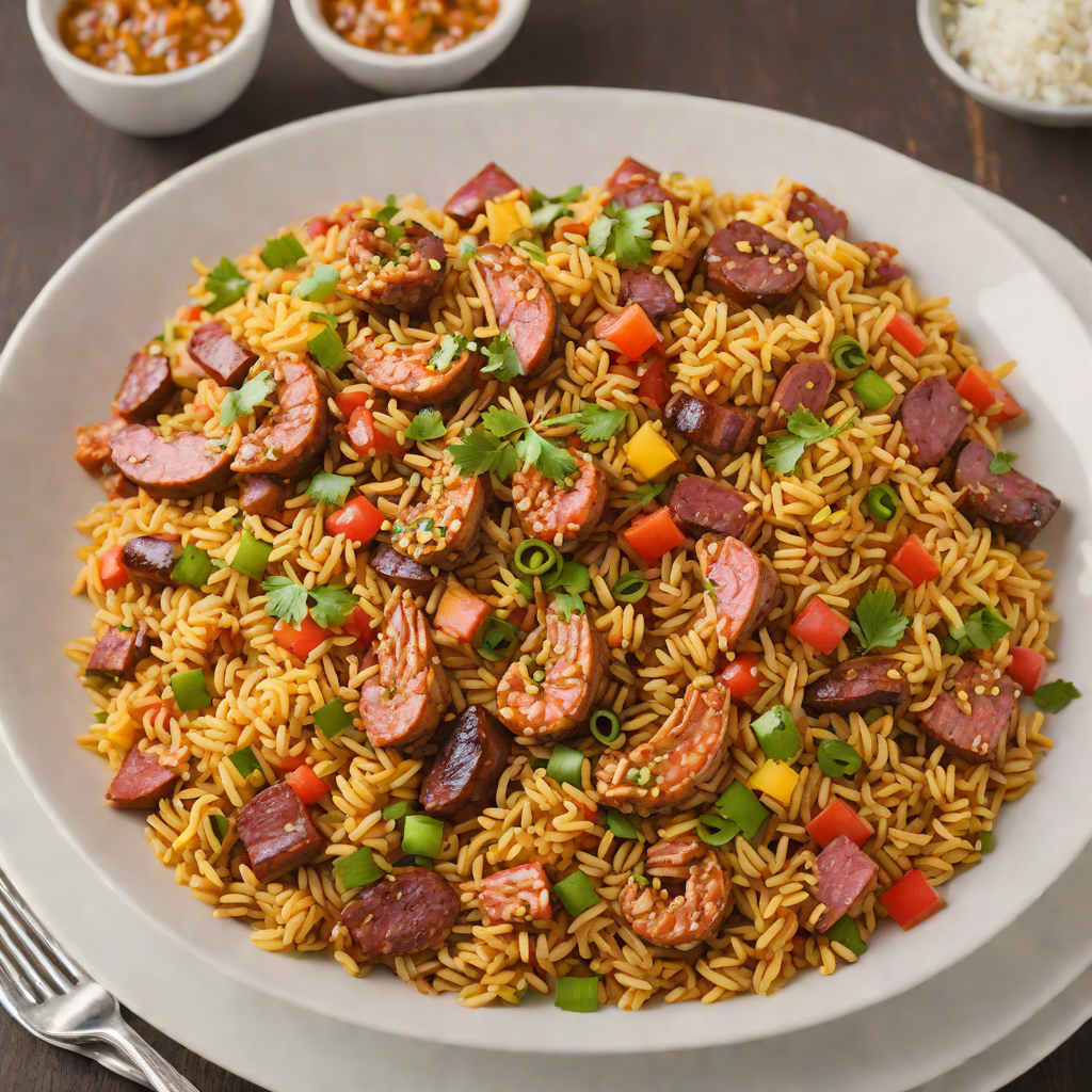 Cajun-Spiced Jambalaya with Andouille Sausage