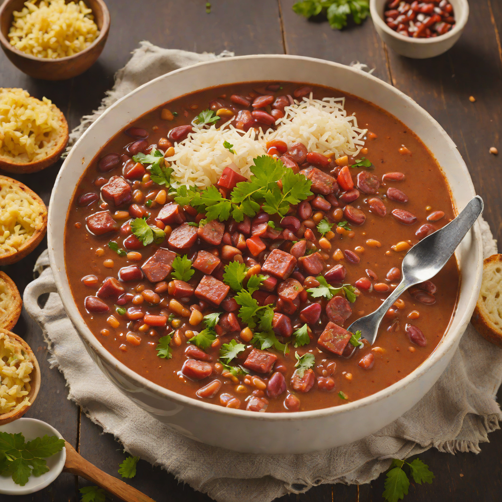 Creole-Spiced Red Beans and Smoked Sausage Stew