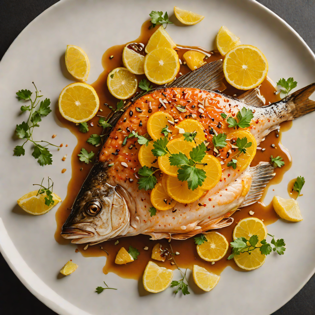 Wood-Fired Gulf Fish with Asian Citrus Glaze