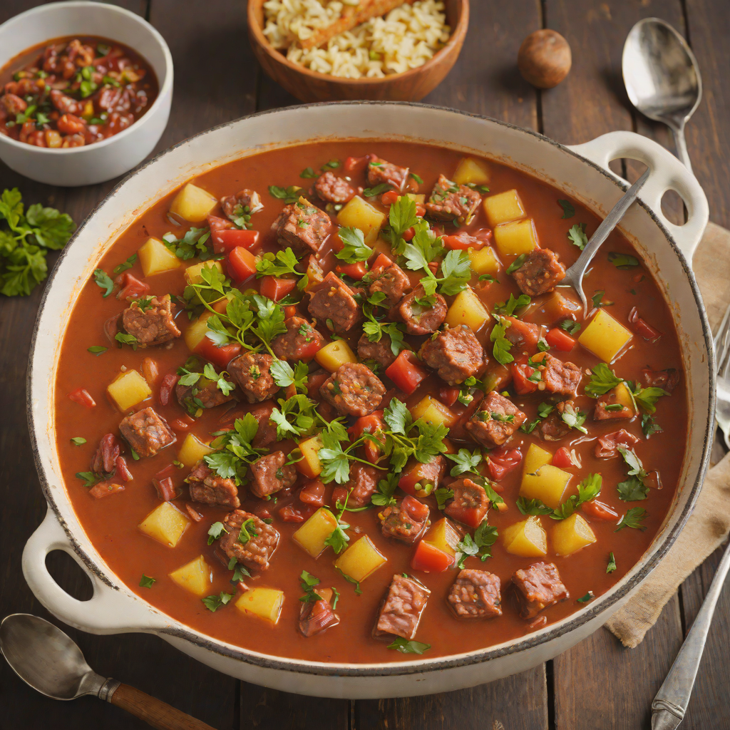 Creole Tomato and Andouille Sausage Stew
