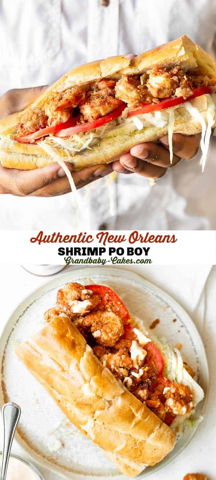 Creole Shrimp Po’Boy with Remoulade Sauce