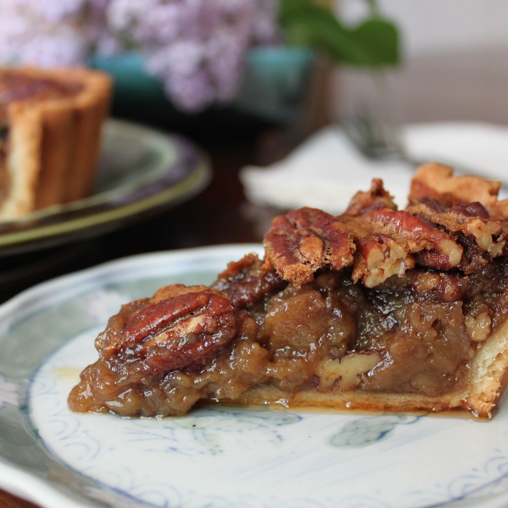 Smoked Maple Pecan Tart