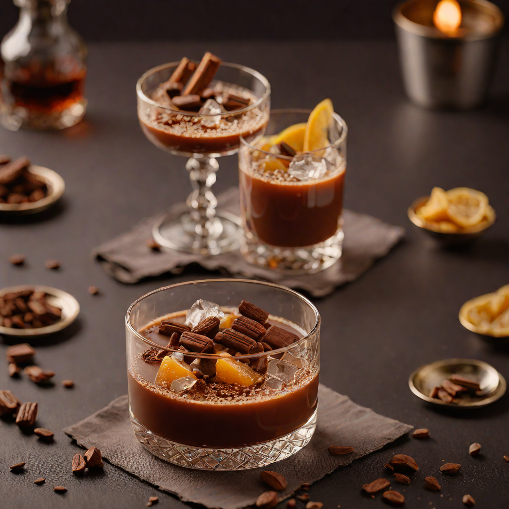 Cacao-Spiced Coffee Old Fashioned