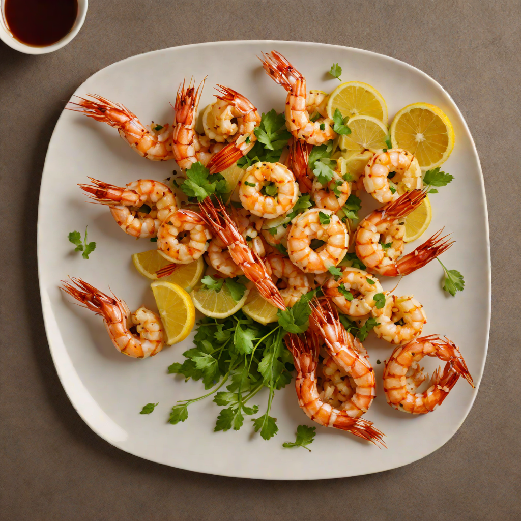 Char-Grilled Gulf Shrimp with Asian Citrus Glaze
