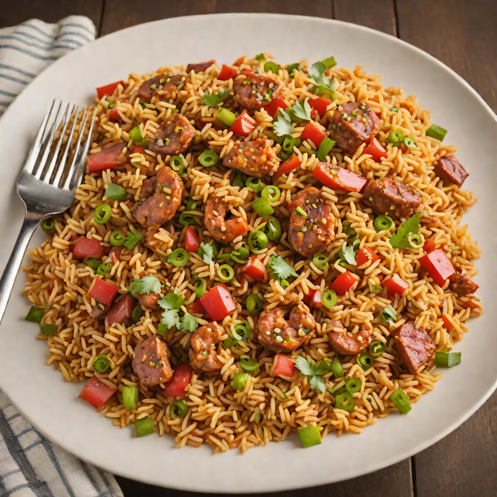 Slow-Cooked Cajun Jambalaya with Andouille Sausage