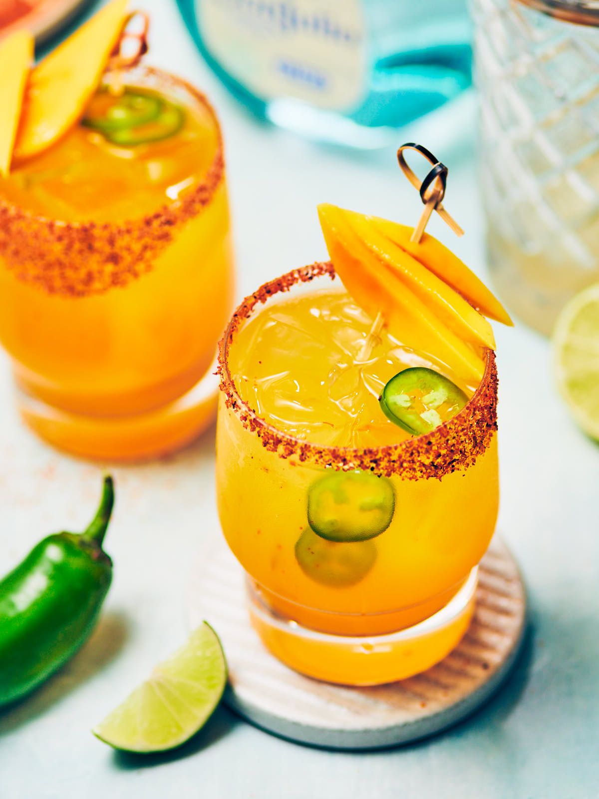 Tropical Mango-Chili Margarita