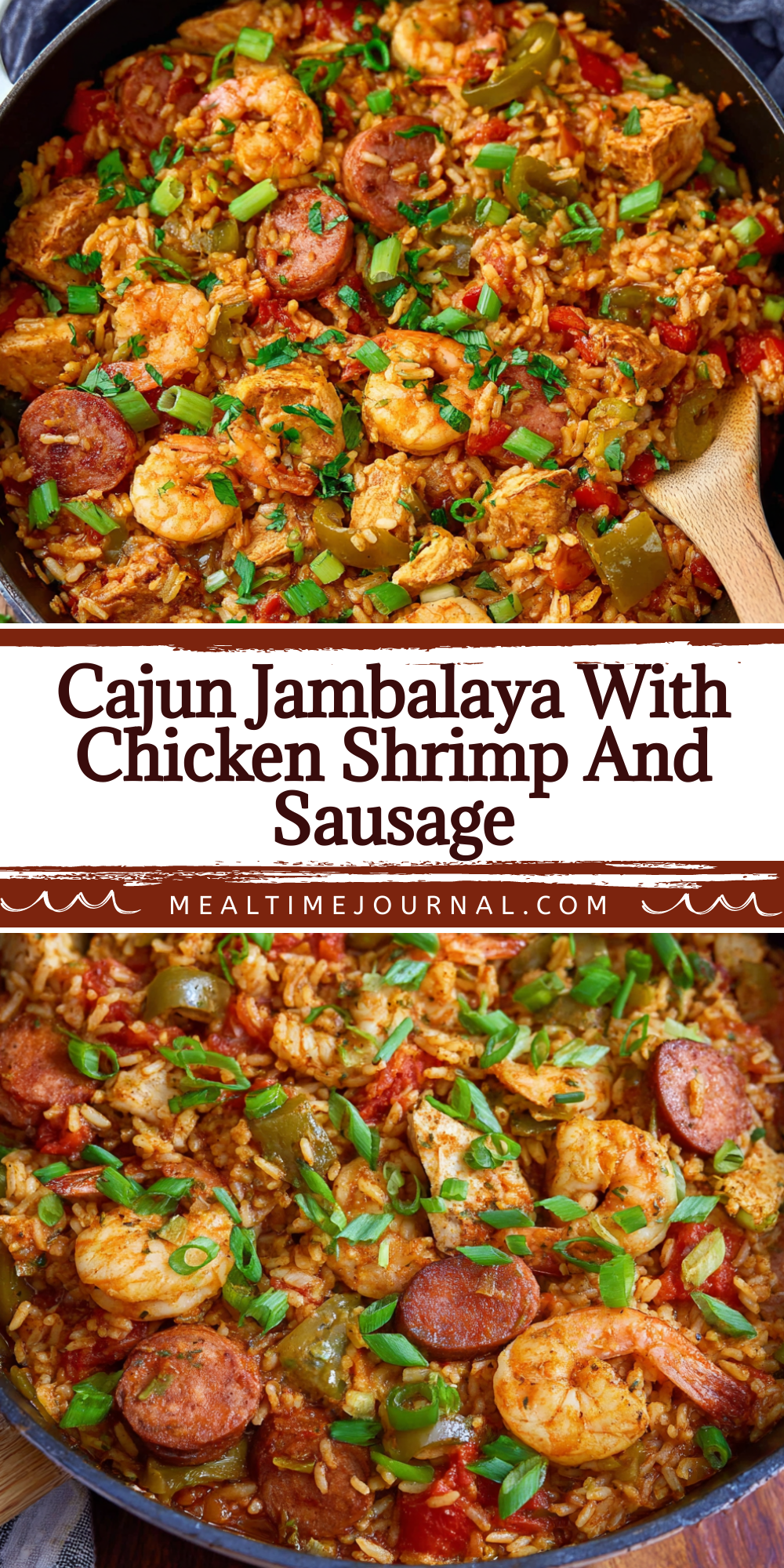 Slow-Simmered Cajun Chicken and Sausage Jambalaya
