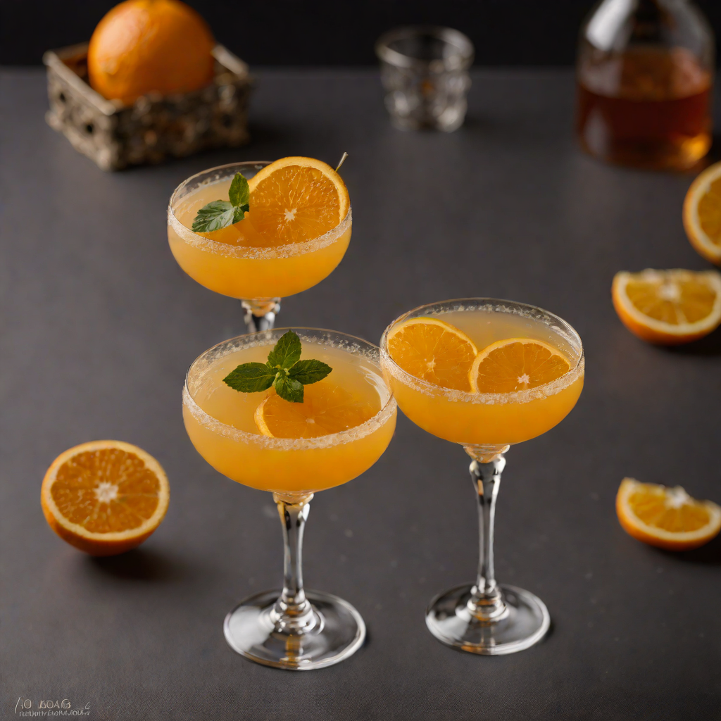 Orange Honey Mezcal Sour
