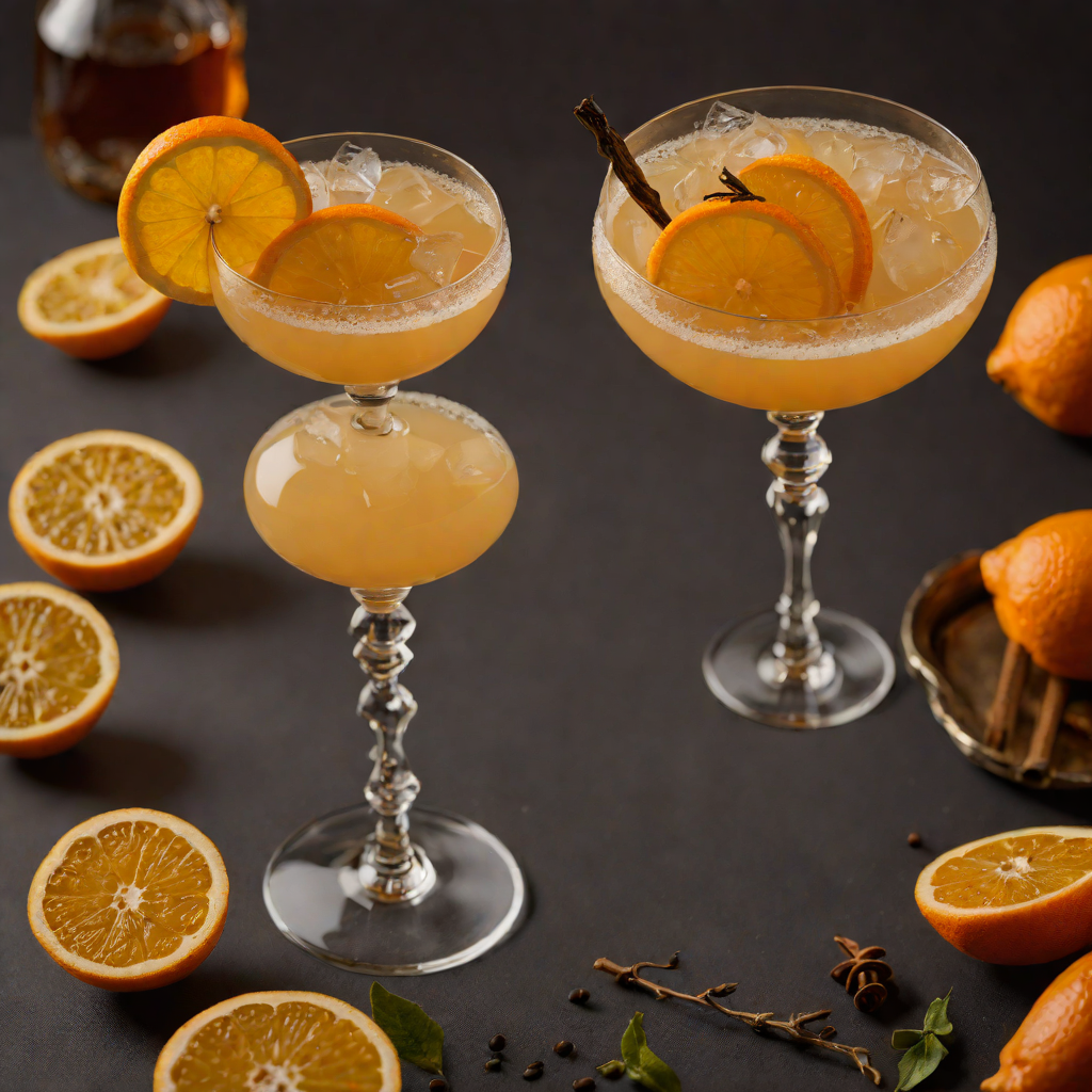 Charred Citrus and Creole Spice Whiskey Sour