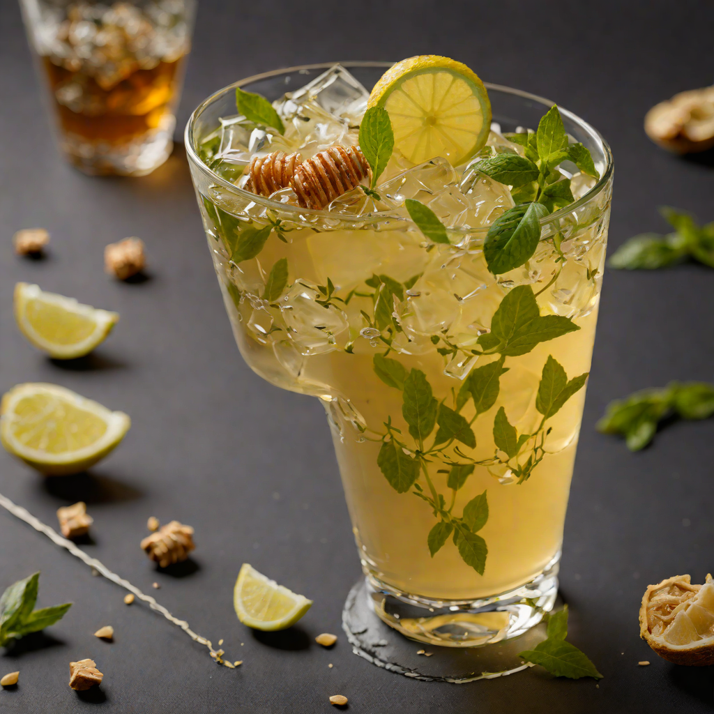 Honey-Ginger Green Tea Infusion