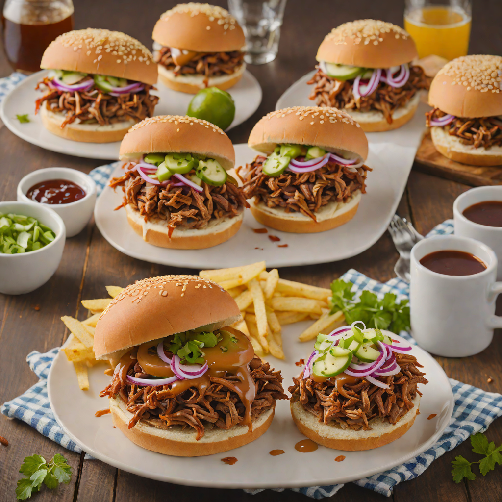Katy Market-Inspired Texas BBQ Pulled Pork Sandwiches