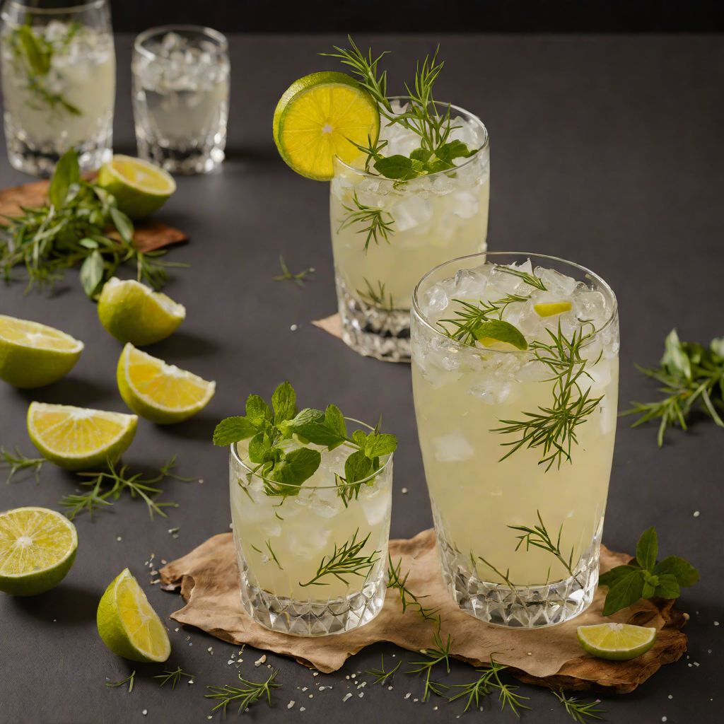 Bayou Herb-Infused Gin Fizz