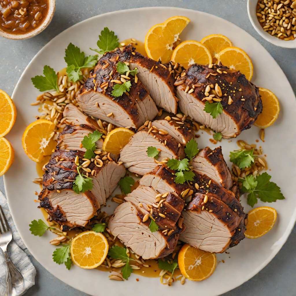 Puerto Rican-Style Mojo Pork Roast with Garlic and Sour Orange