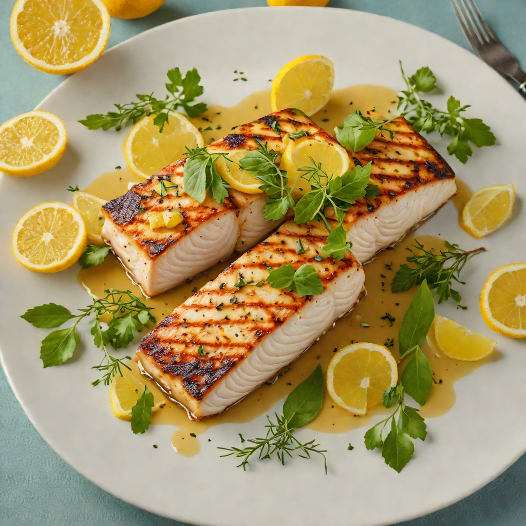 Grilled Citrus-Marinated Mahi Mahi with Florida Herbs