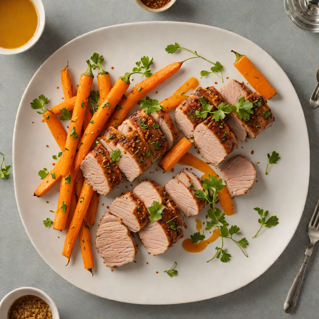 Citrus-Spiced Pork Tenderloin with Roasted Carrots