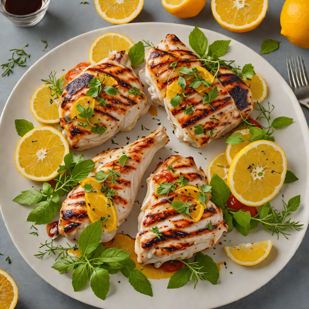 Grilled Citrus-Marinated Chicken with Florida Herbs
