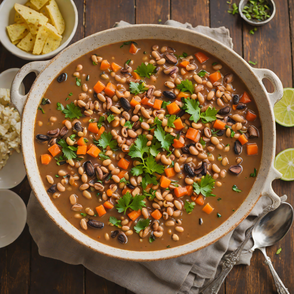 Spiced West Virginia-Style Black-Eyed Pea Stew