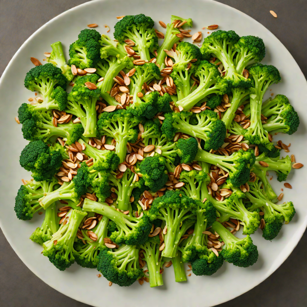 Sautéed Lemon-Garlic Broccoli with Toasted Almonds