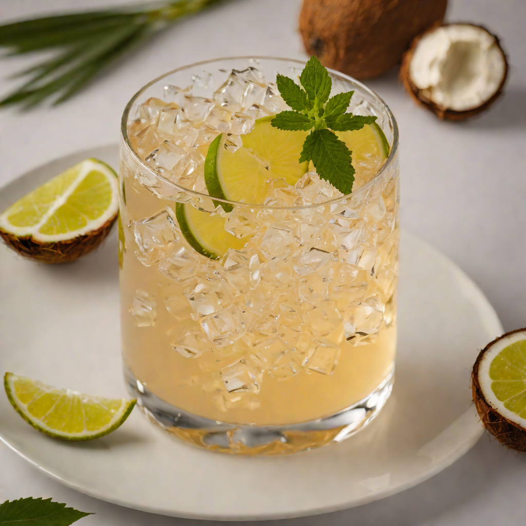 Tropical Coconut Rum Highball