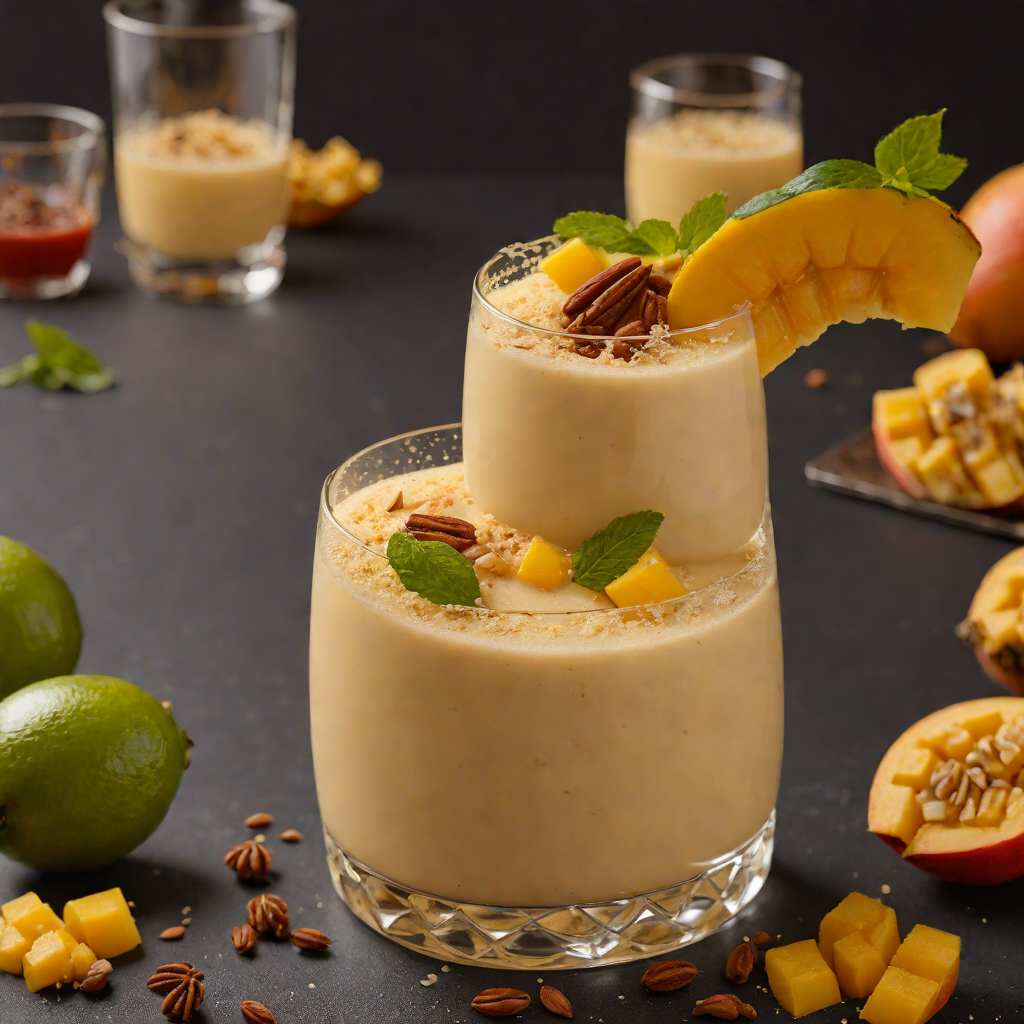 Spiced Mango Rum Shake