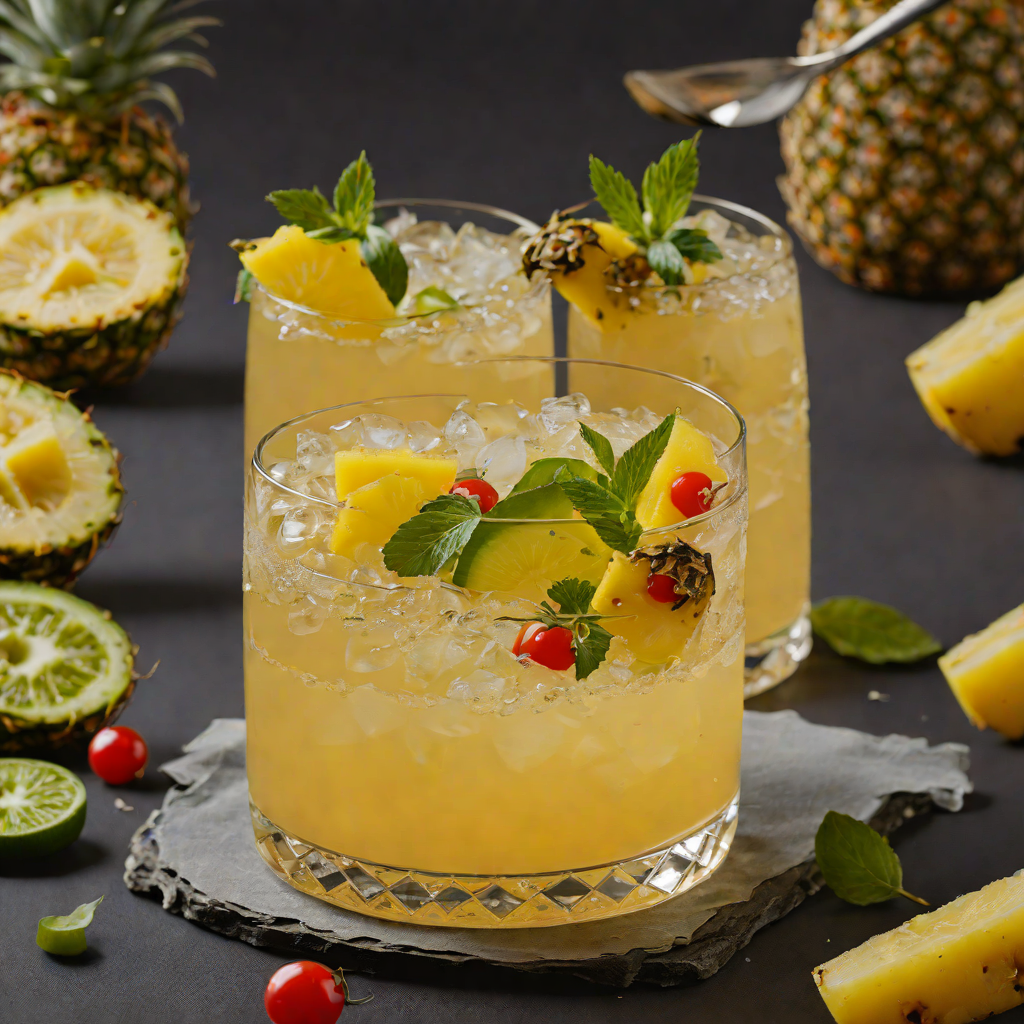 Pineapple Jalapeño Tequila Sour