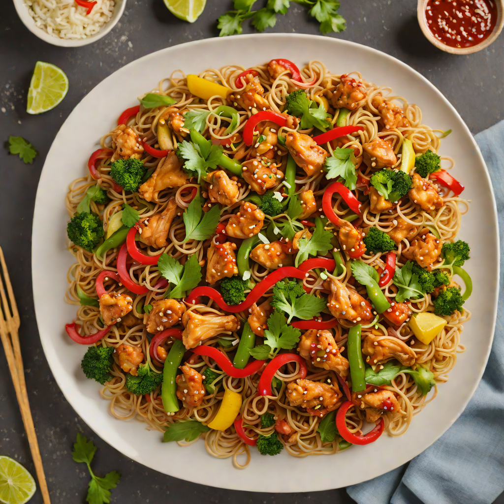 Quick Arcade-Style Spicy Chicken Stir Fry