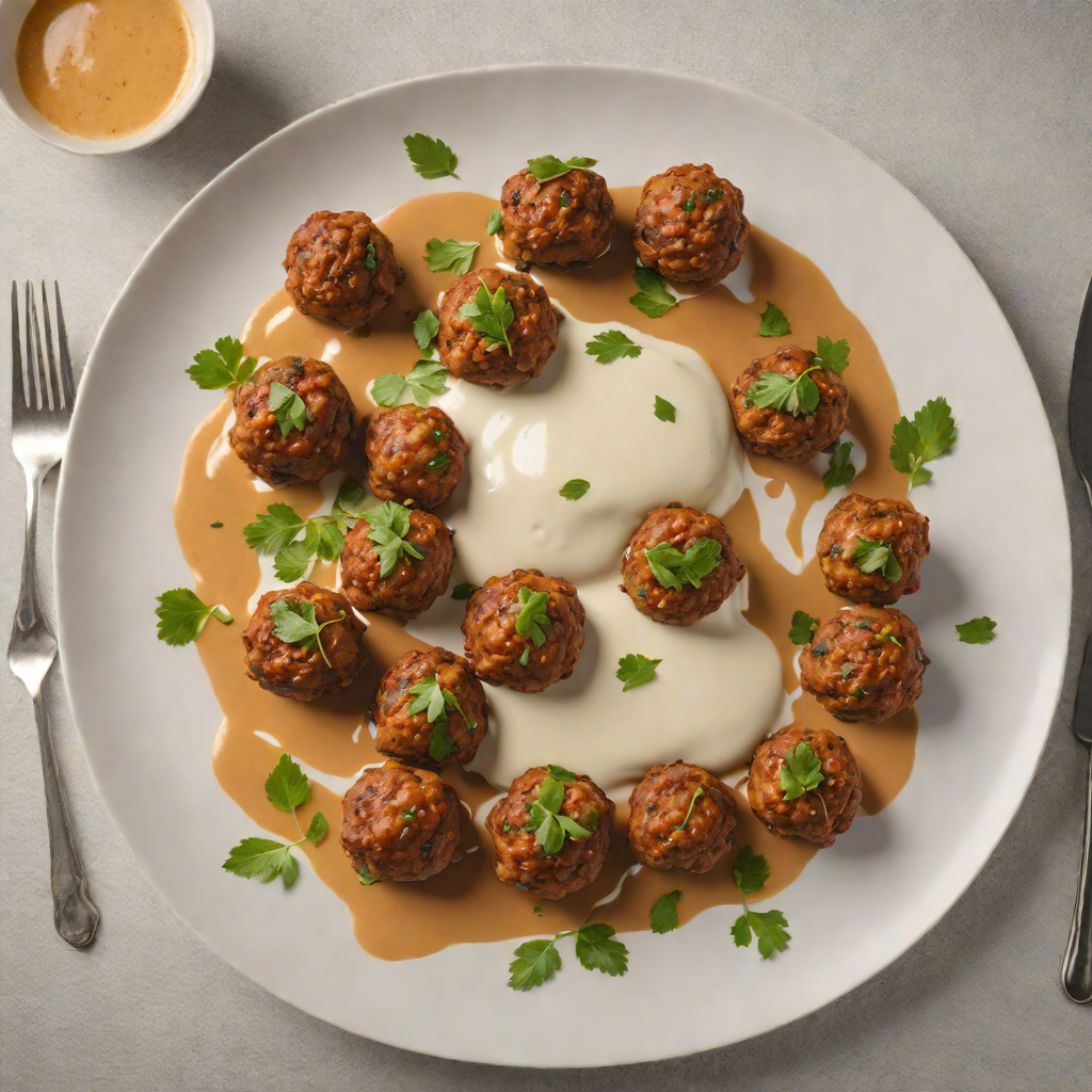 Escape Room-Inspired Spiced Lamb Meatballs with Yogurt Sauce
