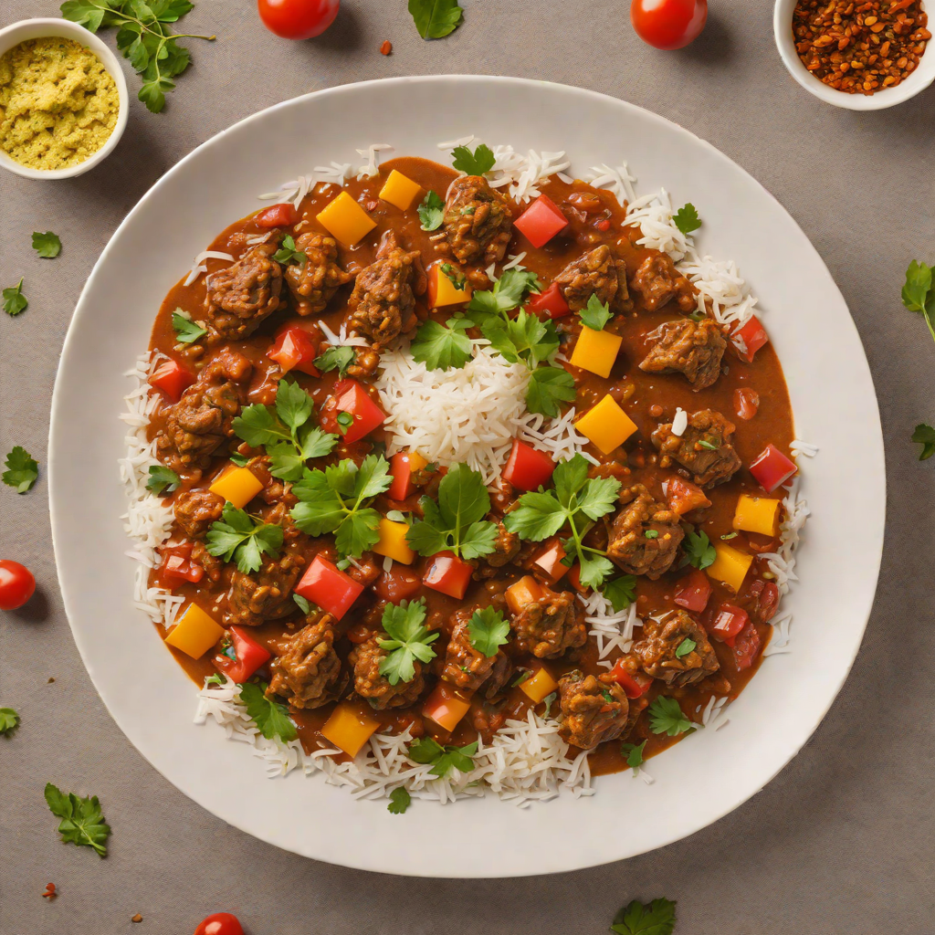 Indian-Spiced Lamb Curry with Tomato and Coconut