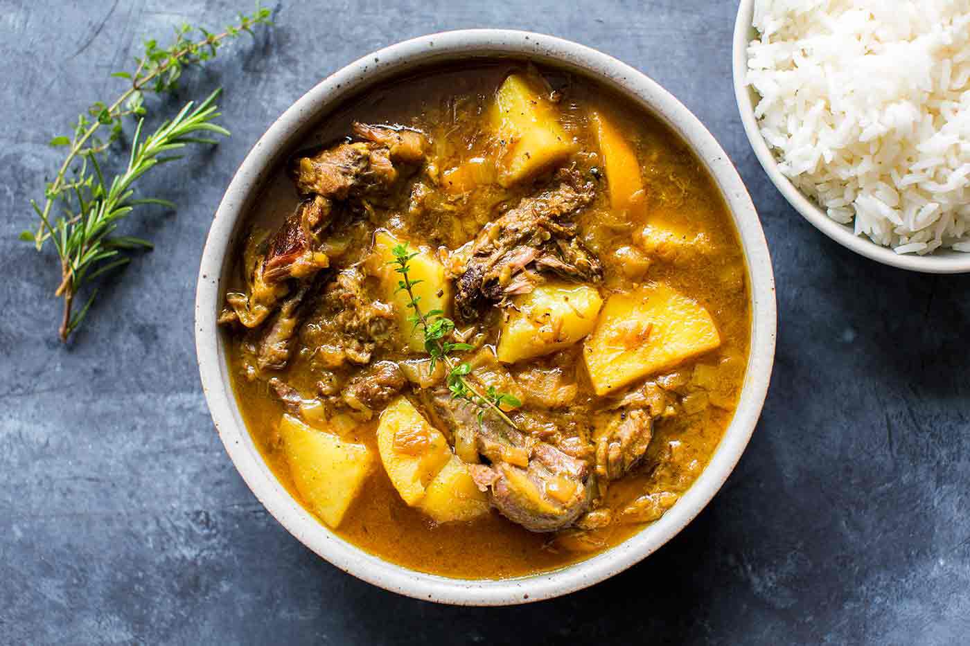Spiced Indian-Inspired Lamb Curry with Tomato and Fenugreek