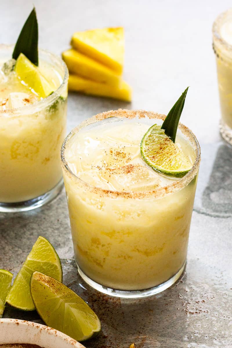Pineapple Coconut Piña Colada Shaken Cocktail