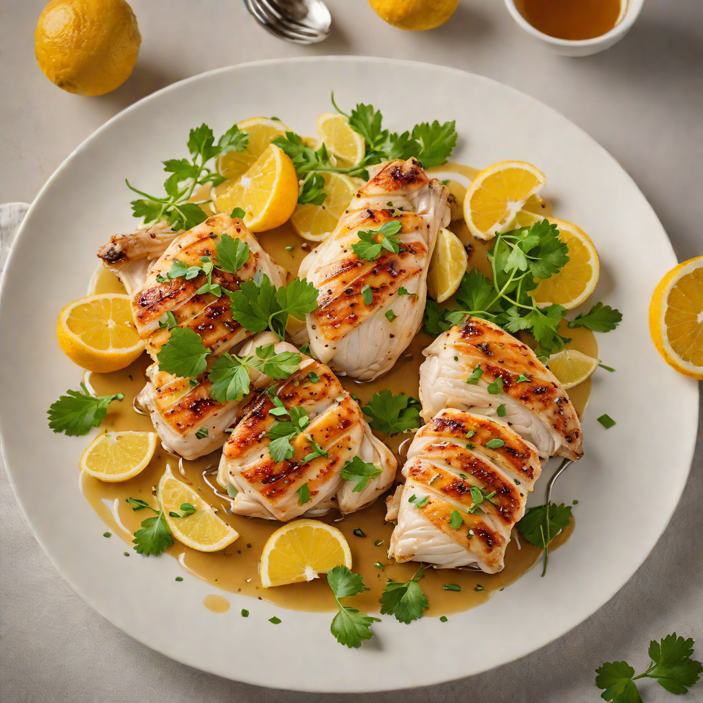 Pan-Seared Chicken with Citrus and Garlic Infusion