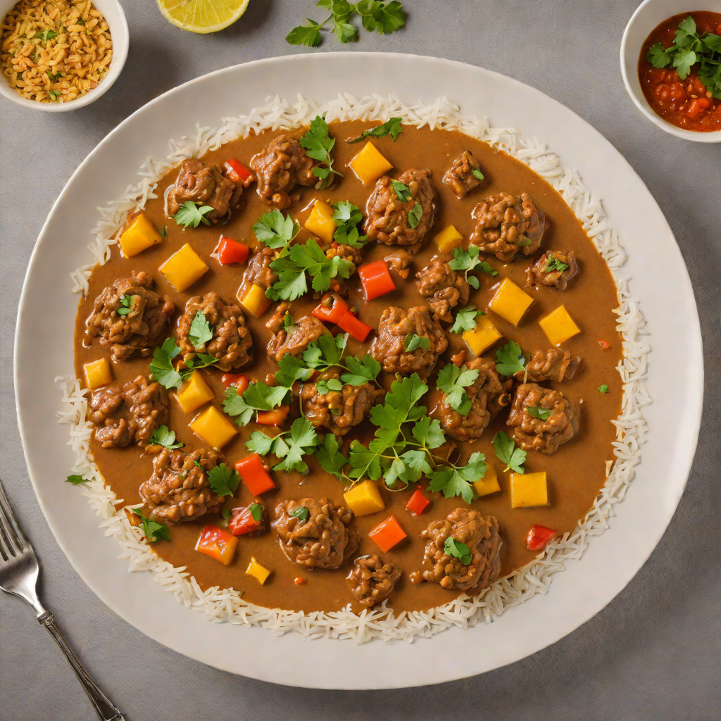 Indian-Spiced Lamb Curry with Coconut Milk