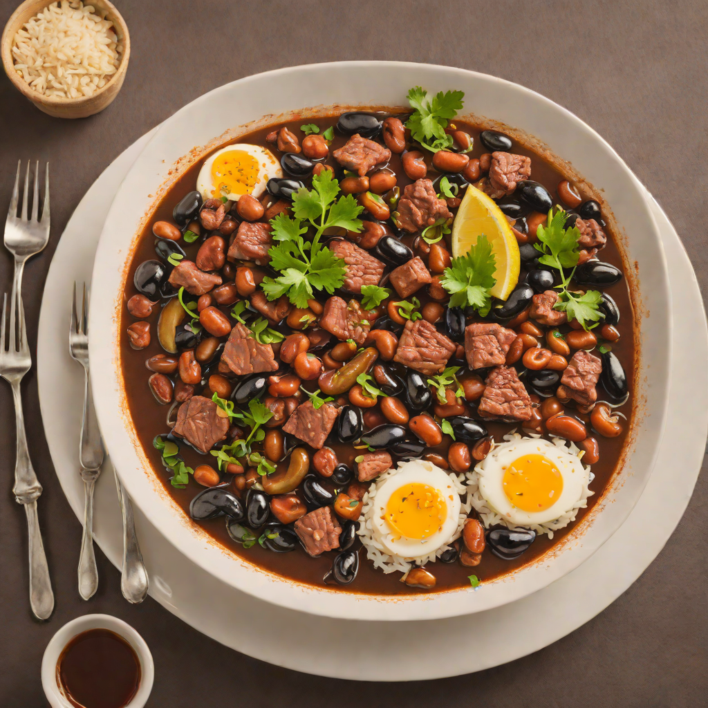 Feijoada Preto-Beans and Pork Stew