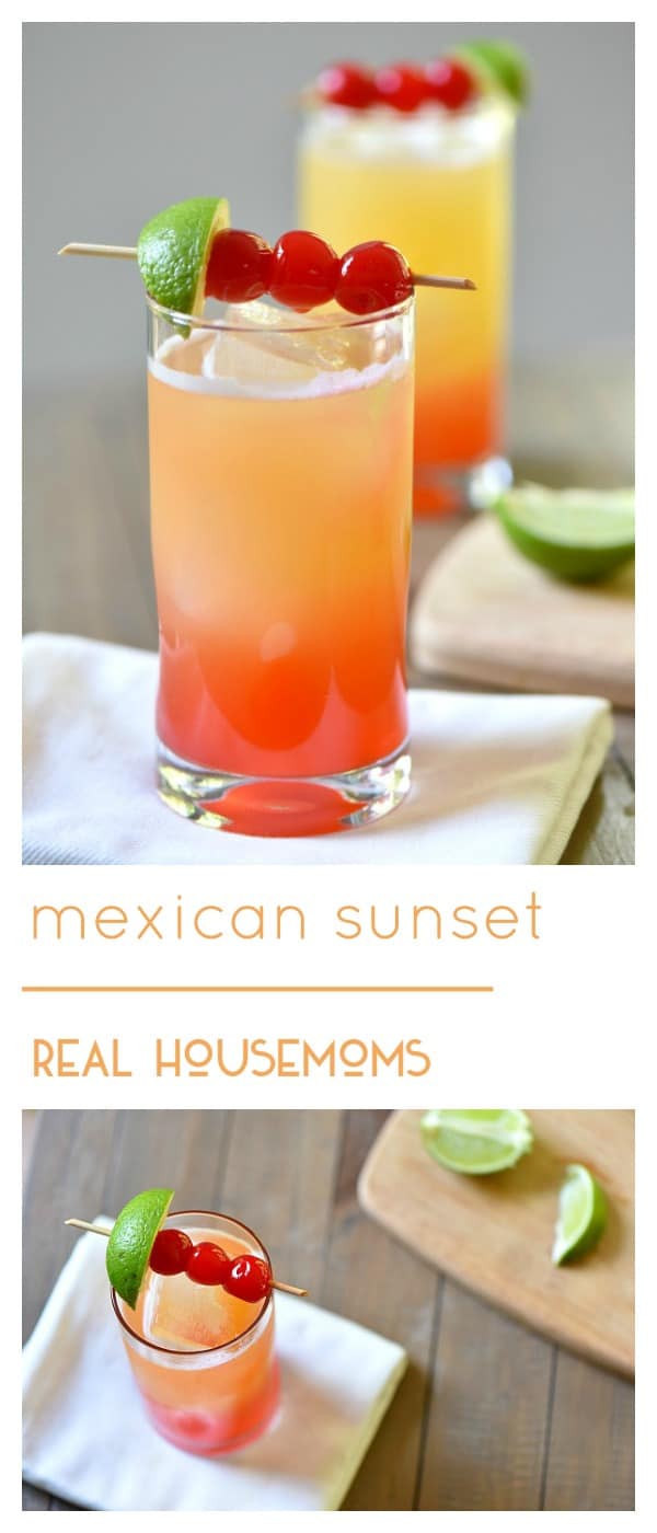 Smoked Tequila Popular Sunset