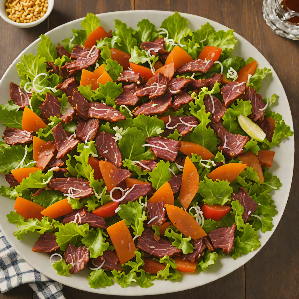 Talladega-Inspired Spicy Jack Link's Beef Jerky Salad