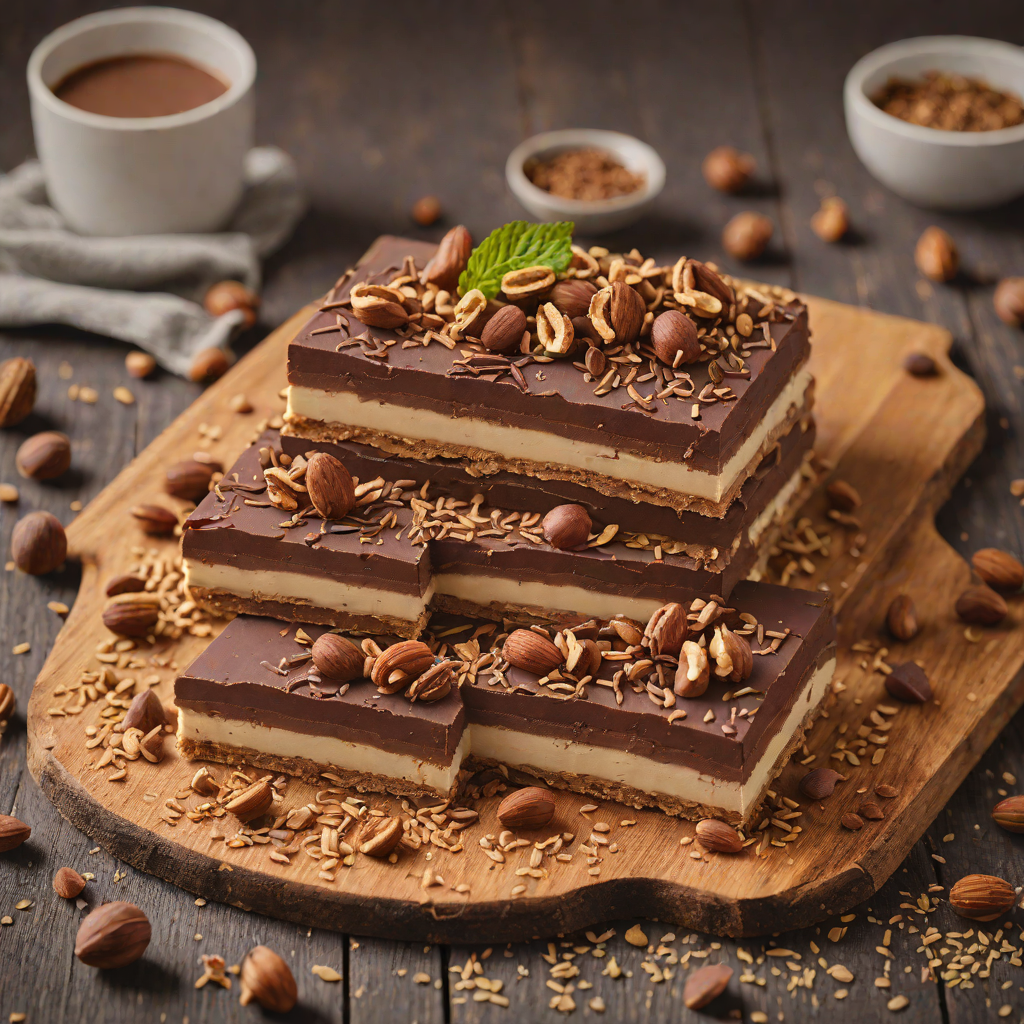 No-Bake Chocolate Hazelnut Layered Dessert