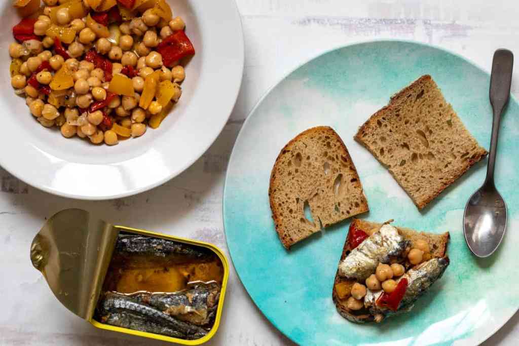 Alfama-Inspired Sardine and Chickpea Salad with Citrus Vinaigrette