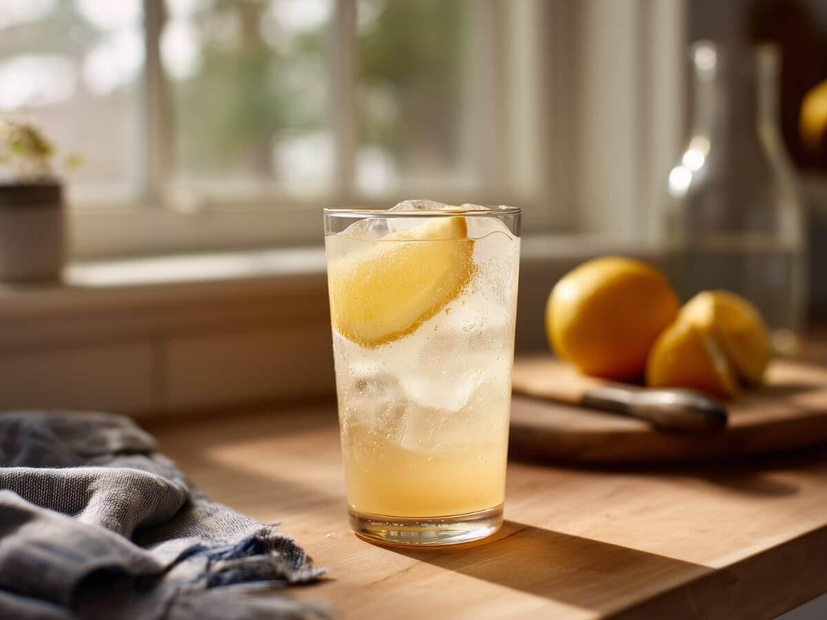 Citrus-Tech Fizz with Ginger Spark