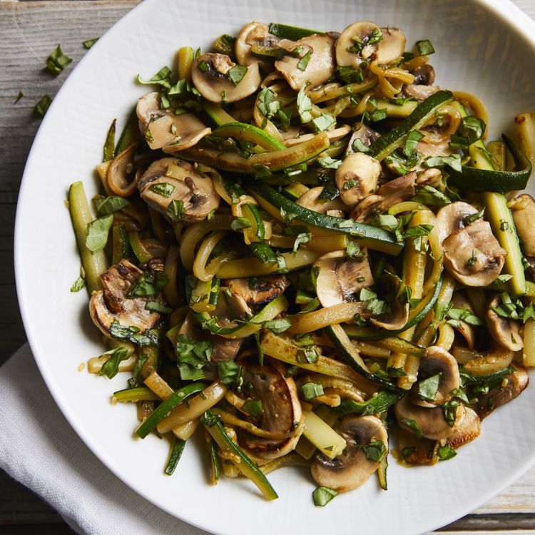 Sautéed Zucchini and Mushroom Medley with Lemon Zest