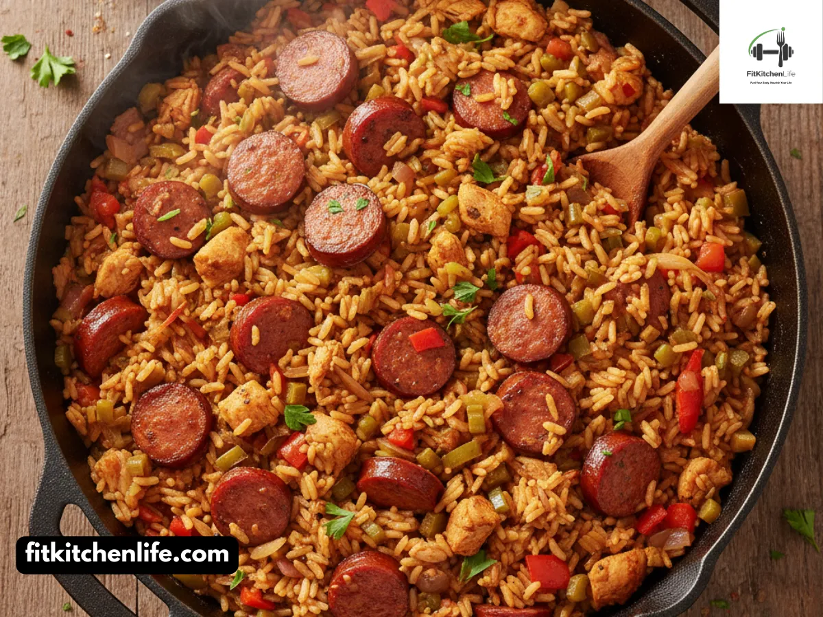 Half Note Club Inspired Cajun Jambalaya with Andouille Sausage