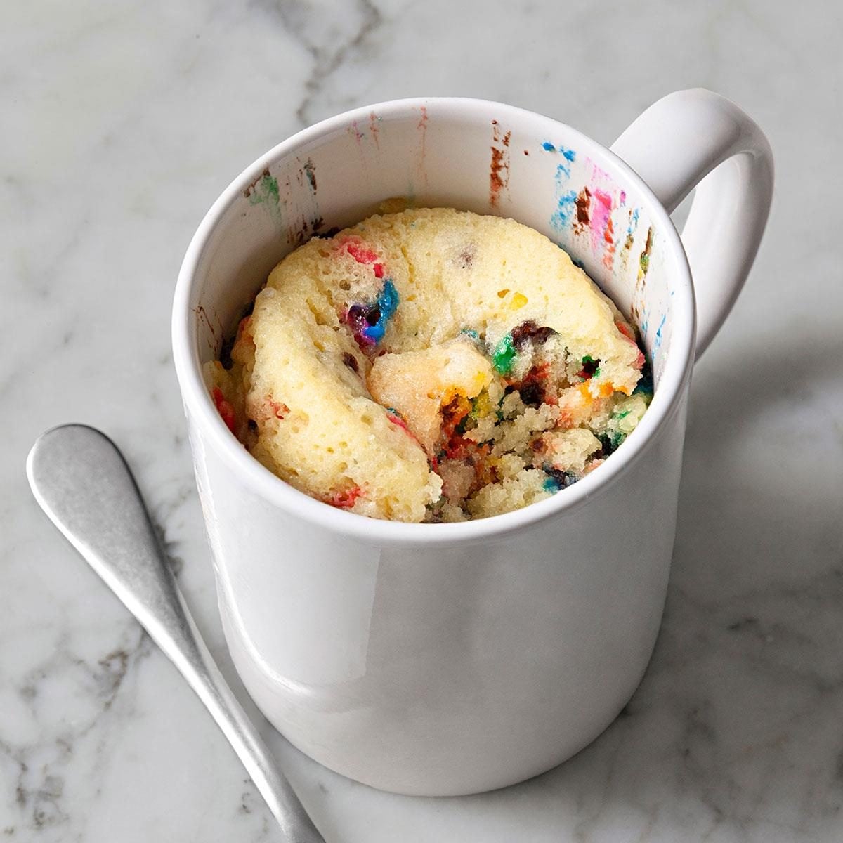 Quick Vanilla Churro Mug Cake
