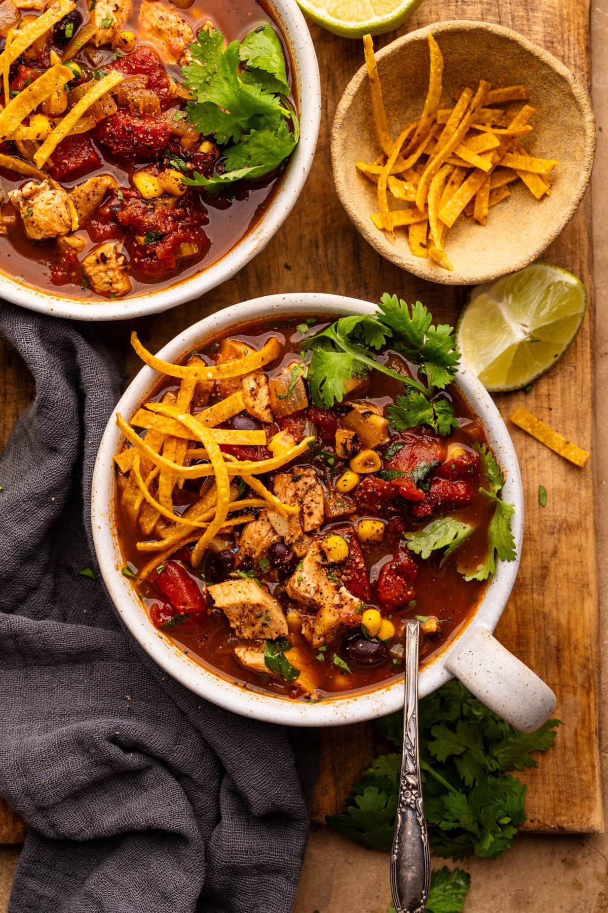 Taco-Style Chicken Soup